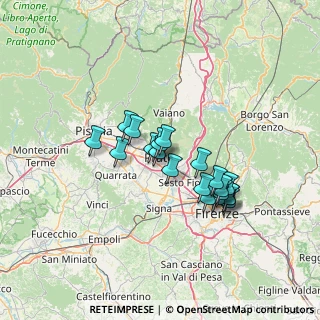 Mappa Via Giovanni Bovio, 59100 Prato PO, Italia (11.339)