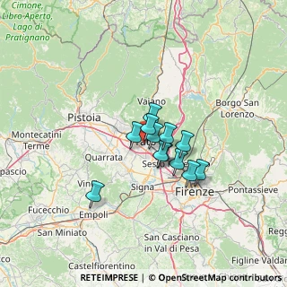 Mappa Via Giovanni Bovio, 59100 Prato PO, Italia (8.52917)