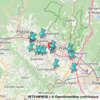 Mappa Via Don Lorenzo Milani, 59100 Prato PO, Italia (5.89571)