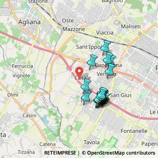 Mappa Via Don Lorenzo Milani, 59100 Prato PO, Italia (1.7115)