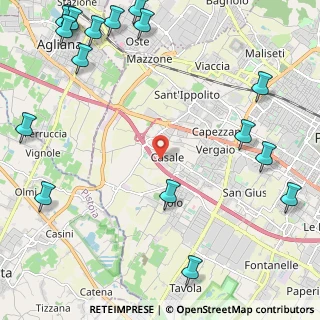 Mappa Via Don Lorenzo Milani, 59100 Prato PO, Italia (3.47412)