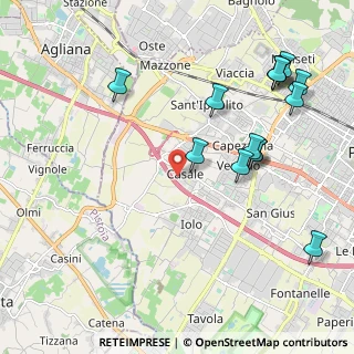 Mappa Via Don Lorenzo Milani, 59100 Prato PO, Italia (2.48571)