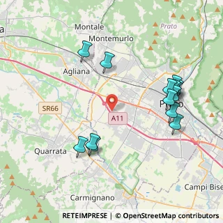 Mappa Via Don Lorenzo Milani, 59100 Prato PO, Italia (4.45786)