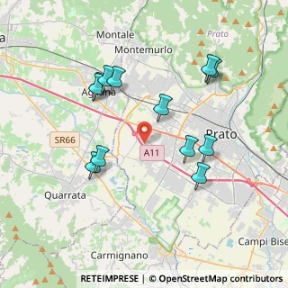 Mappa Via Don Lorenzo Milani, 59100 Prato PO, Italia (3.85)