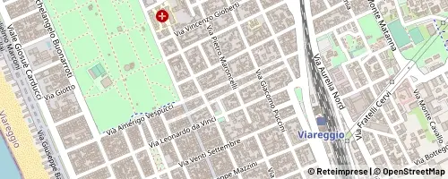 Mappa Viareggio