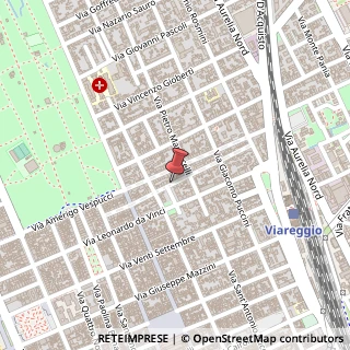 Mappa Via de amicis edmondo 161, 55049 Viareggio, Lucca (Toscana)