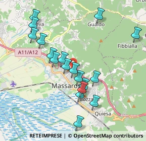 Mappa Via Polla del Morto, 55054 Massarosa LU, Italia (2.131)