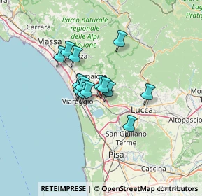 Mappa Via Polla del Morto, 55054 Massarosa LU, Italia (9.03733)