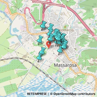 Mappa Via dell'Acquarella, 55054 Massarosa LU, Italia (0.25714)
