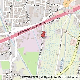 Mappa Via Sant'Antonio, 14, 51016 Pomezia, Roma (Lazio)