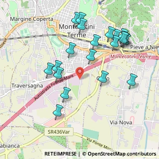 Mappa Via Sant'Antonio, 51016 Montecatini Terme PT, Italia (1.114)