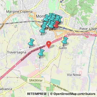 Mappa Via Sant'Antonio, 51016 Montecatini Terme PT, Italia (0.9395)