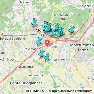 Mappa Via Sant'Antonio, 51016 Montecatini Terme PT, Italia (1.44789)