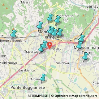 Mappa Via Sant'Antonio, 51016 Montecatini Terme PT, Italia (1.92733)