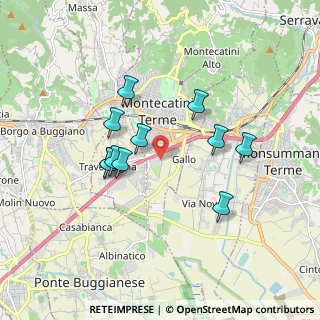 Mappa Via Sant'Antonio, 51016 Montecatini Terme PT, Italia (1.58182)