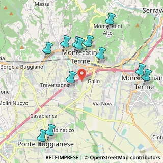 Mappa Via Sant'Antonio, 51016 Montecatini Terme PT, Italia (2.3725)