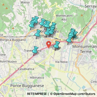 Mappa Via Sant'Antonio, 51016 Montecatini Terme PT, Italia (1.69368)