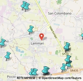 Mappa Lammari, 55013 Capannori LU, Italia (1.643)