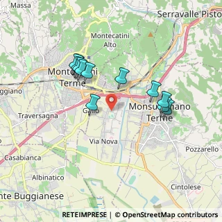 Mappa Via Leonardo da Vinci, 51018 Pieve A Nievole PT, Italia (1.71167)