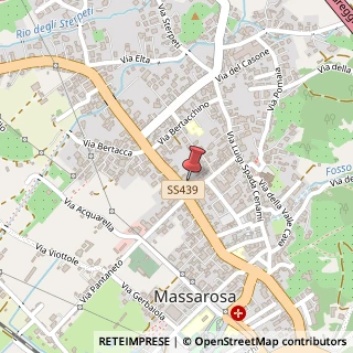 Mappa Via Sarzanese Nord, 30, 55054 Massarosa, Lucca (Toscana)