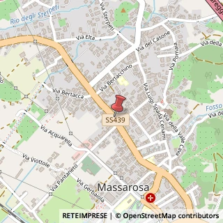 Mappa Via Sarzanese Nord, 34, 55050 Massarosa, Lucca (Toscana)