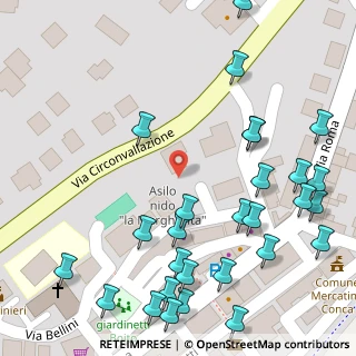Mappa Piazza Giuseppe Verdi, 61013 Mercatino Conca PU, Italia (0.09286)