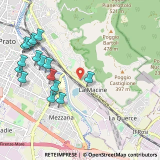 Mappa Via Firenze 40 E, 59100 Prato PO, Italia (1.30125)