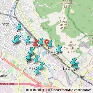 Mappa Via Firenze 40 E, 59100 Prato PO, Italia (1.131)