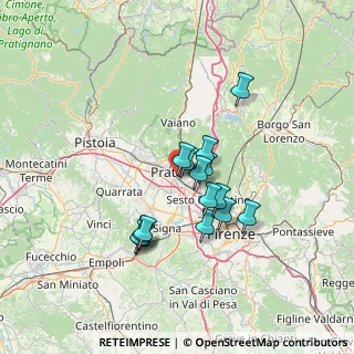 Mappa Via Firenze 40 E, 59100 Prato PO, Italia (11.17867)