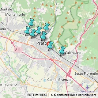 Mappa Via Filippo Brunelleschi, 59100 Prato PO, Italia (2.95727)