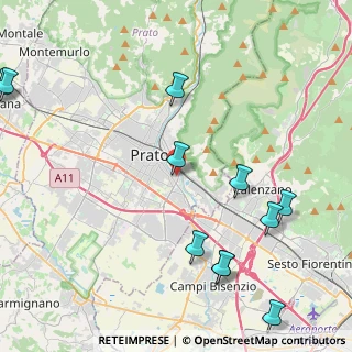 Mappa Via Filippo Brunelleschi, 59100 Prato PO, Italia (5.67455)