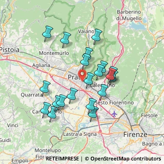 Mappa Via Filippo Brunelleschi, 59100 Prato PO, Italia (6.852)