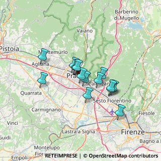 Mappa Via Filippo Brunelleschi, 59100 Prato PO, Italia (4.83813)