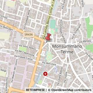 Mappa Via Empolese, 1, 51015 Monsummano Terme, Pistoia (Toscana)