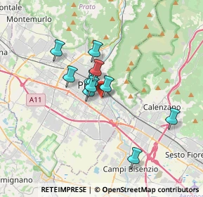 Mappa Via Cesare Grassi, 59100 Prato PO, Italia (2.59364)