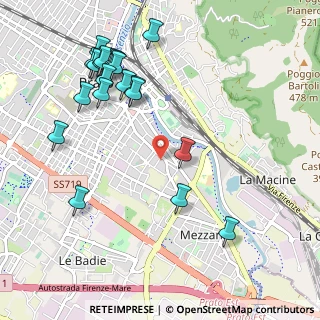 Mappa Via Cesare Grassi, 59100 Prato PO, Italia (1.2195)