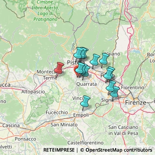 Mappa Viale Europa, 51030 Serravalle Pistoiese PT, Italia (9.32143)