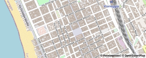Mappa Viareggio