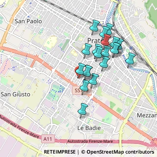 Mappa Via Torino, 59100 Prato PO, Italia (0.8455)