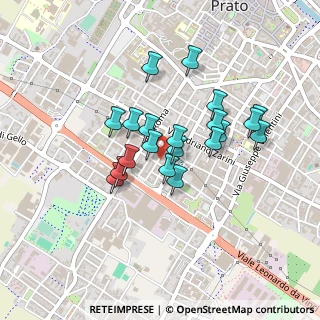 Mappa Via Torino, 59100 Prato PO, Italia (0.357)