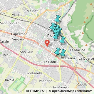 Mappa Via Torino, 59100 Prato PO, Italia (1.37769)