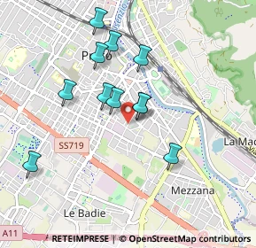 Mappa Via Lorenzo da Pelago, 59100 Prato PO, Italia (0.83364)