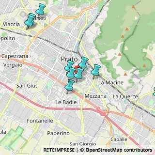 Mappa Via Lorenzo da Pelago, 59100 Prato PO, Italia (2.5025)