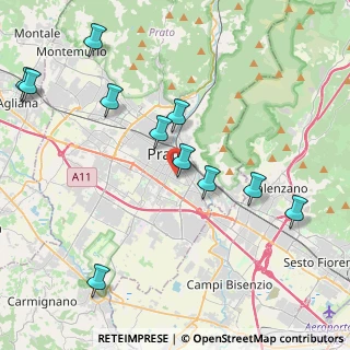 Mappa Via Lorenzo da Pelago, 59100 Prato PO, Italia (4.77727)