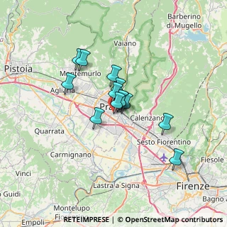 Mappa Via Emilio Boni, 59100 Prato PO, Italia (4.65308)