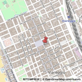 Mappa Via Antonio Fratti, 204, 55049 Viareggio, Lucca (Toscana)
