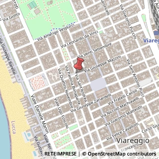 Mappa Via Sant'Andrea, 209, 55049 Viareggio, Lucca (Toscana)