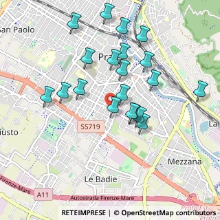 Mappa Via Giovacchino Pelagatti, 59100 Prato PO, Italia (0.943)