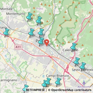 Mappa Via Giovanni Fattori, 59100 Prato PO, Italia (6.05462)