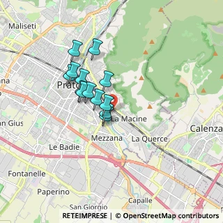 Mappa Via De Gasperi Alcide, 59100 Prato PO, Italia (1.32154)